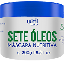 Widi Care Sete Óleos Máscara Nutritiva 300g