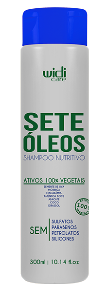 Widi Care Sete Óleos Shampoo Nutritivo 300ml