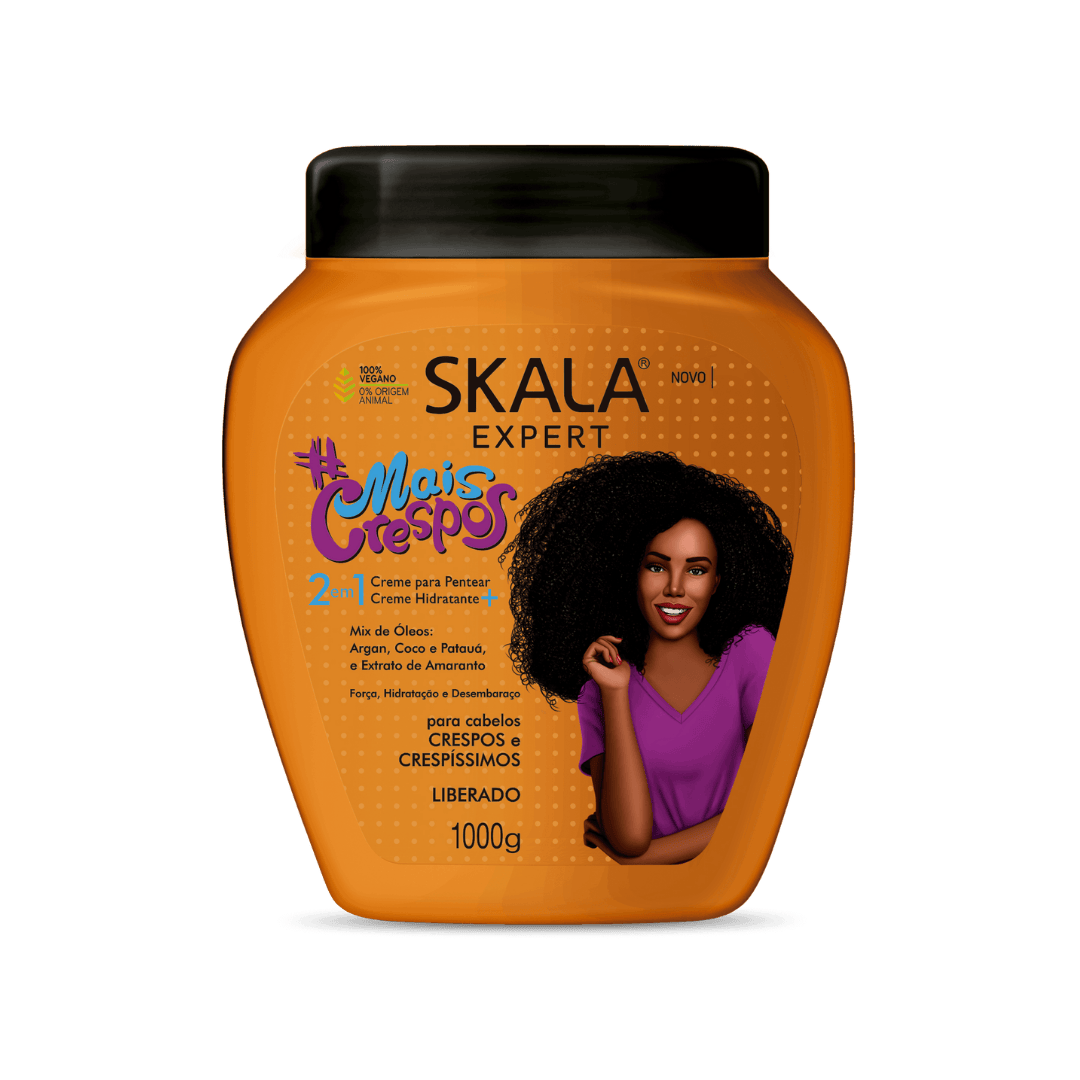 Skala Expert #Mais Crespos Máscara 2 Em 1 - 1Kg