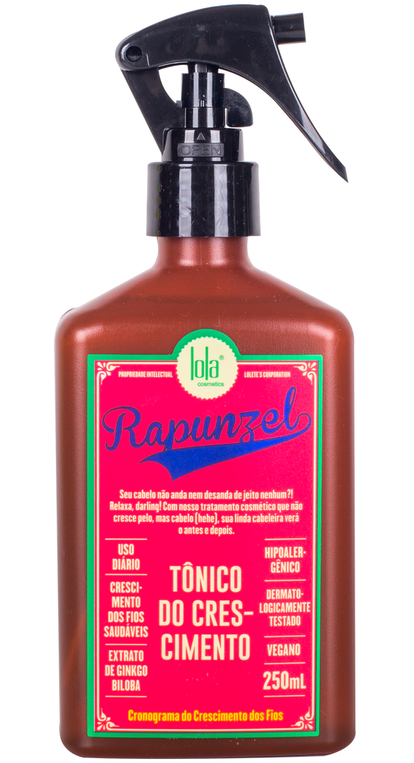 Tónico de Crescimento Rapunzel 250 mL (VEGAN)