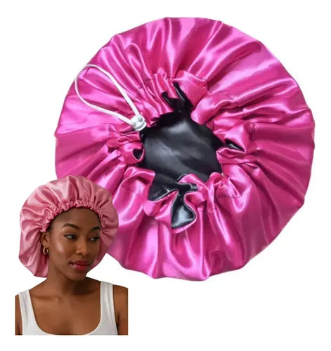 Touca de Cetim Dupla Face