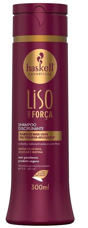 Haskell – Shampoo Liso com Força 300 mL