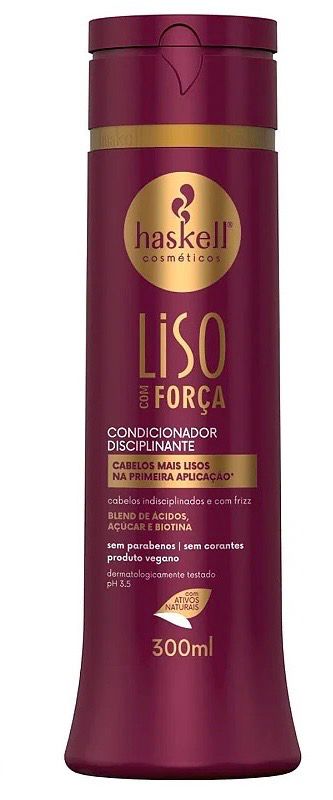 Haskell – Condicionador Liso com Força 300 mL