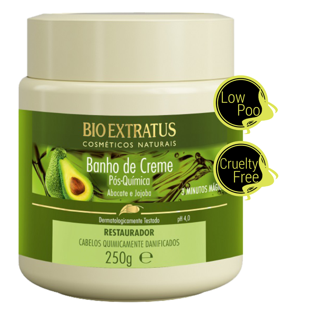 Bio Extratus - Máscara Pós Química 250g