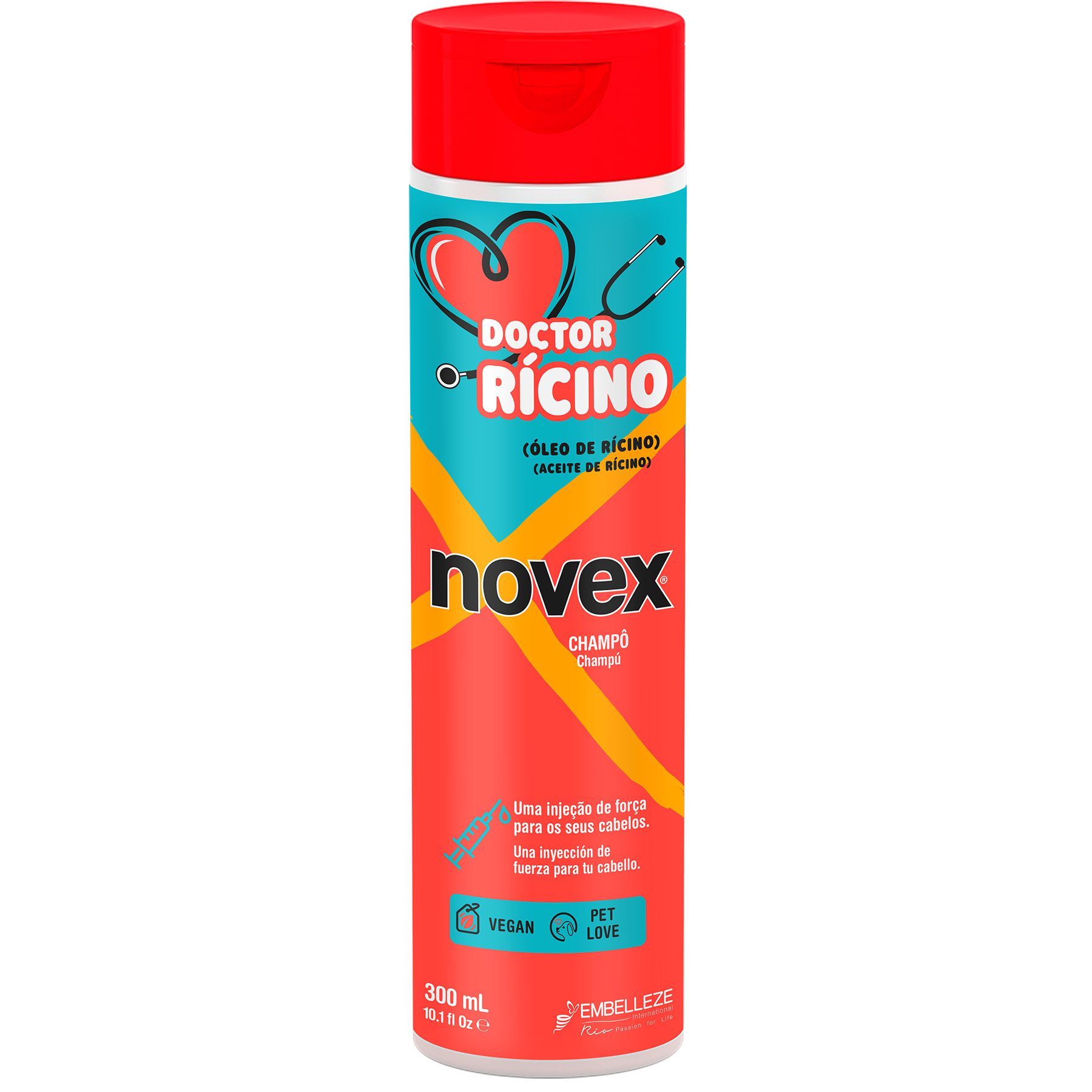 Novex - Shampoo Doctor Rícino 300 mL