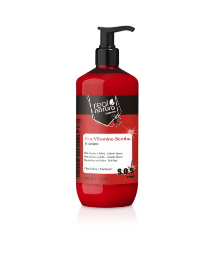 Real natura - Shampoo Pro-Vitamina Bomba 500 mL