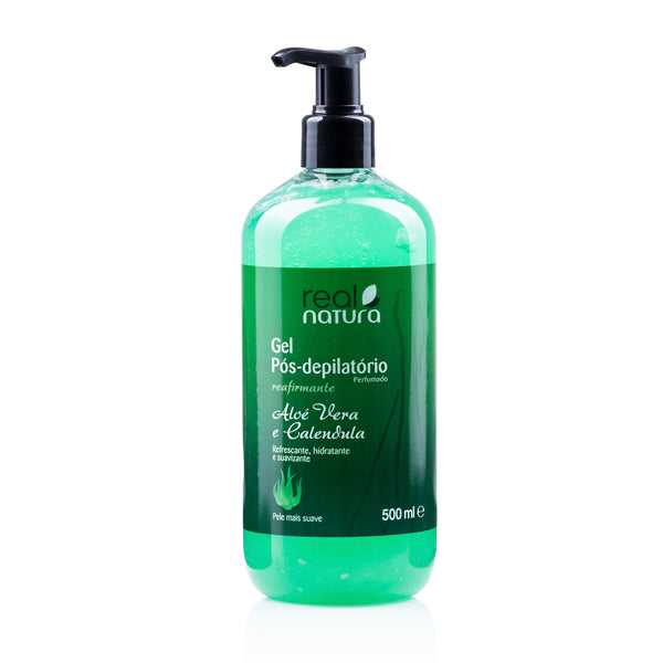 Real Natura Gel Pós Depilatório aloé vera + calendula