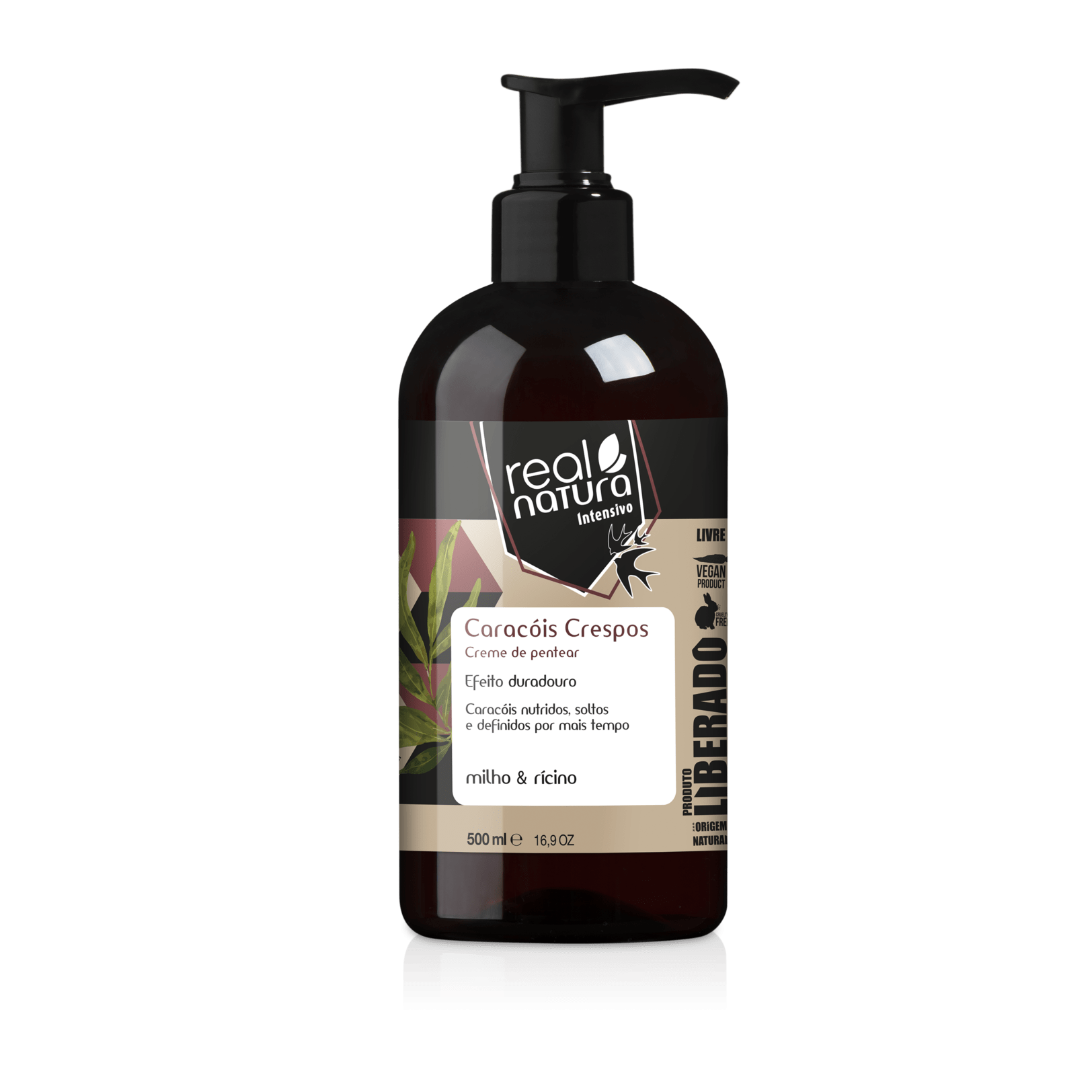 Creme De Pentear Caracóis Crespos Liberado 500ml