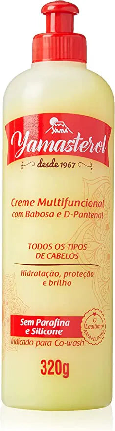 Creme Capilar Multifuncional YAMA Yamasterol Babosa e DPantenol (320 g)
