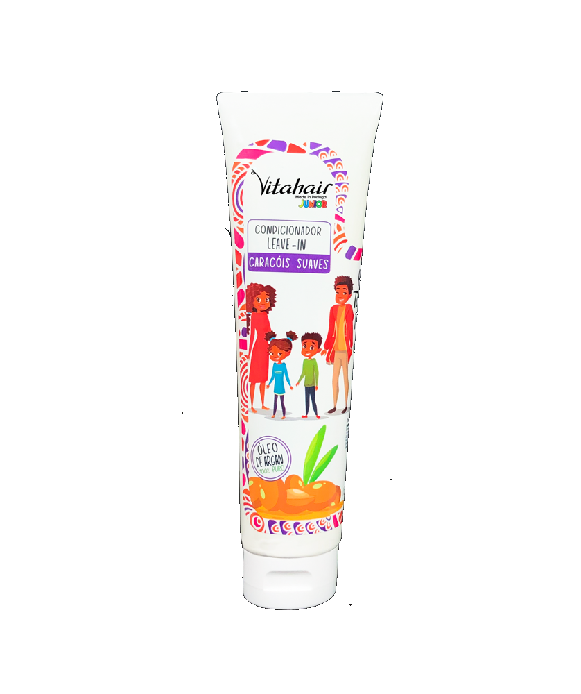 Condicionador Leave In Caracóis Suaves VitaHair Junior 150ml