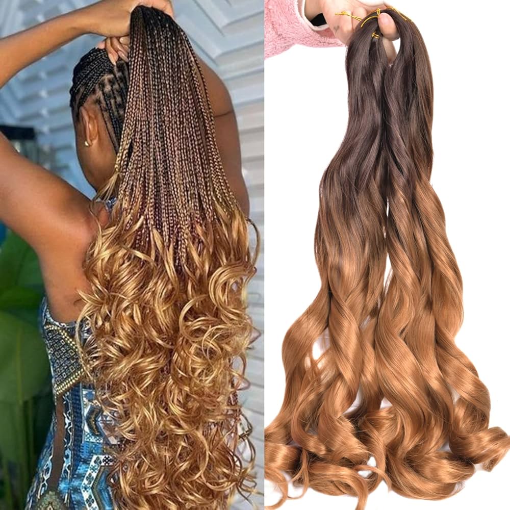 FRENCH CURL 3xDONNA MONICA 22" – Fibra para Tranças Africanas