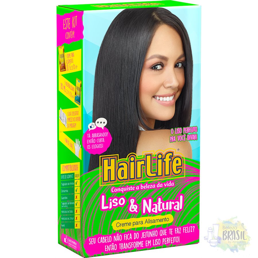 Novex - Kit de Alisamento HAIRLIFE LISO NATURAL
