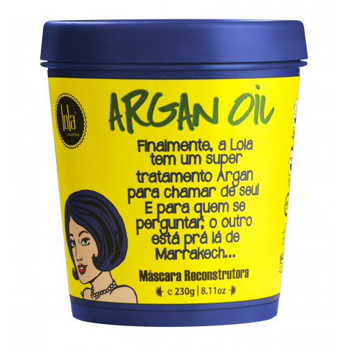 Lola - Máscara Reconstrutora Argan OIL 230g (VEGAN)