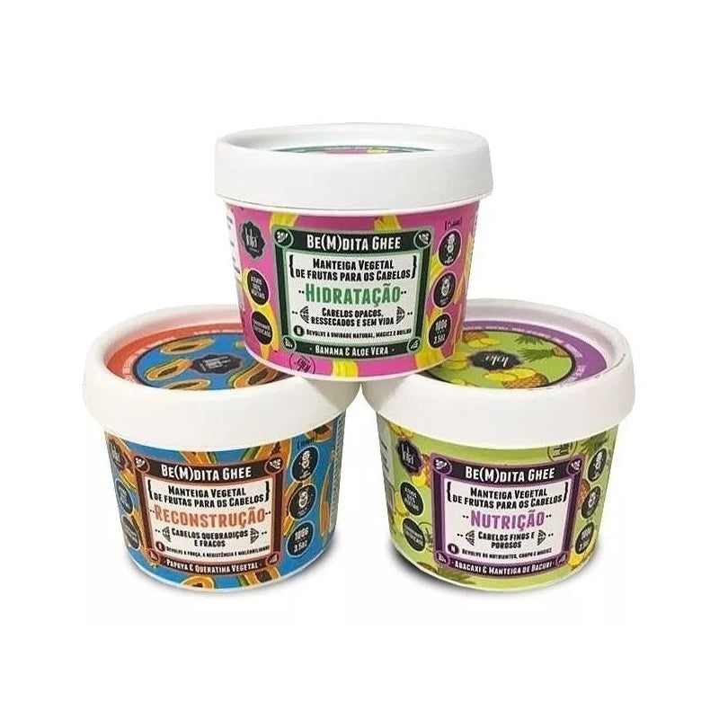 Kit Lola Cosmetics - Be(M)Dita Ghee Cronograma Capilar