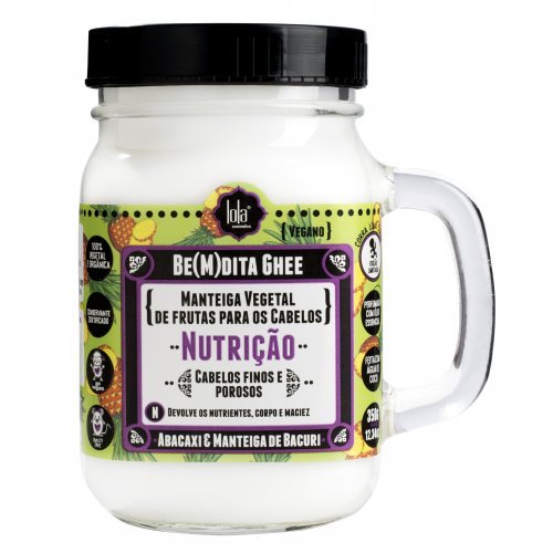 Lola - Máscara de Nutrição Abacaxi &amp; Manteiga de Bacuri 350g (VEGAN)