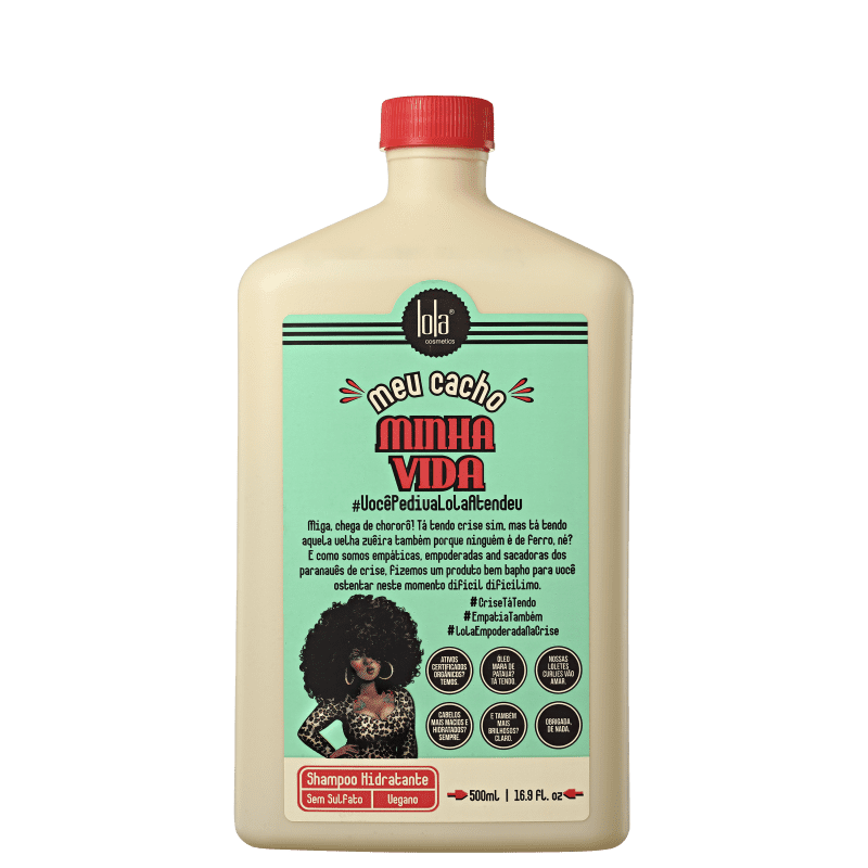 Lola - Shampoo Meu Cacho Minha Vida 500mL (VEGAN)
