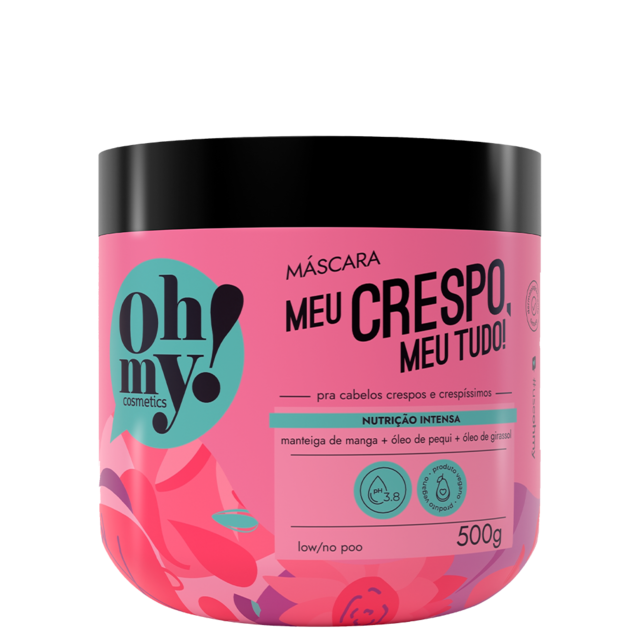 Máscara Meu Crespo, meu tudo! 500g - Oh My Cosmetics