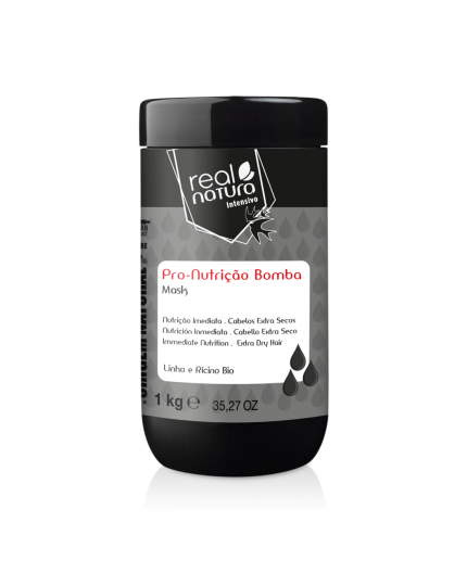Real Natura – Máscara Pro-Nutrição Bomba 1KG