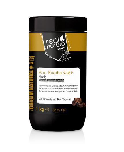 Real natura - Máscara Pro-Reparação Bomba Café 1KG