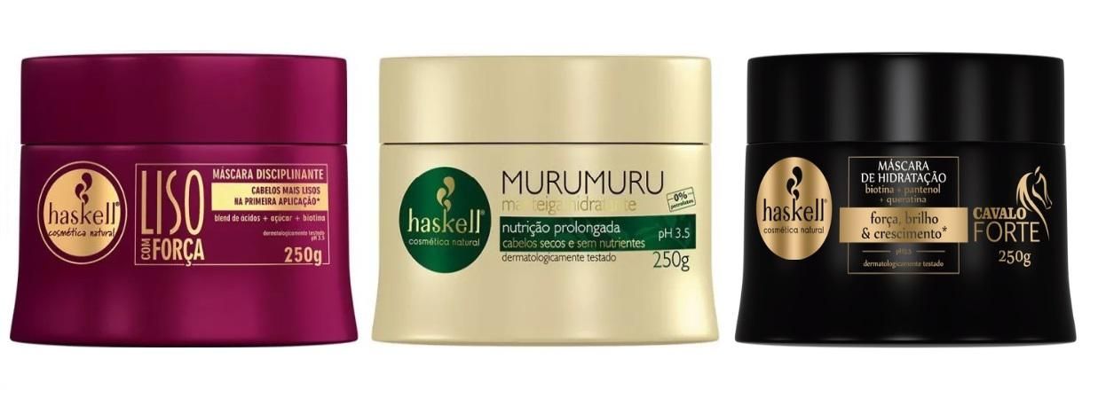 Kit Haskell - Cronograma Capilar (3 produtos)