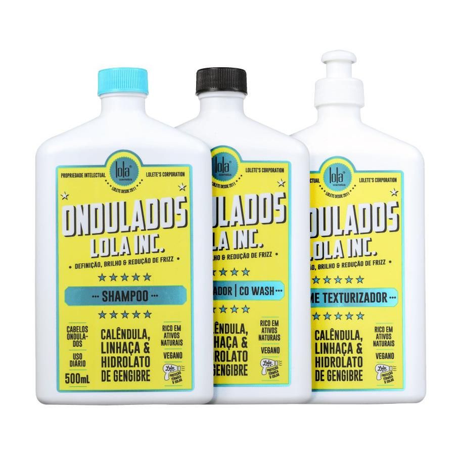 Kit Lola Cosmetics - Ondulados Lola Inc
