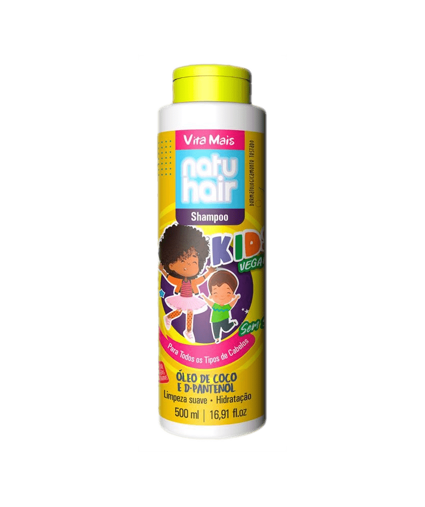 Natu Hair - Shampoo Vita Mais Kids - 500ml