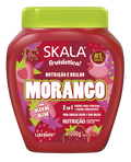 Creme para Pentear + Creme Hidratante Skala Frutástica Nutrição e Brilho Morango 2 em 1 1kg