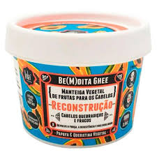 Lola - Be(M)Dita Ghee Reconstrução Papaya e Queratina Vegetal 100g (VEGAN)