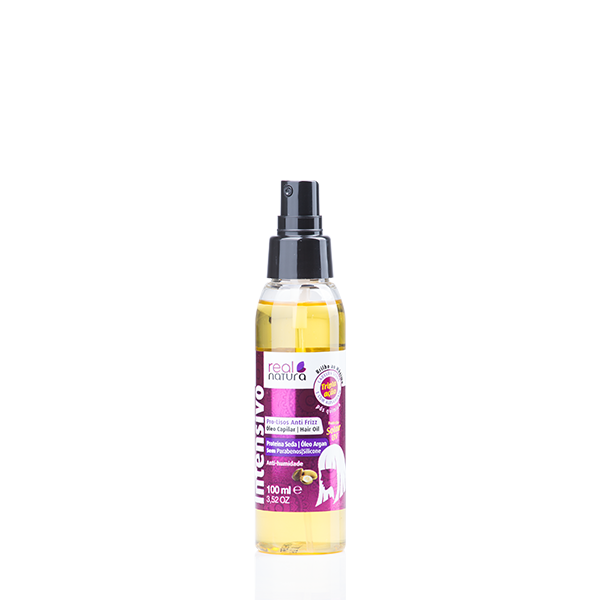 Real natura - Óleo Capilar Pro Lisos Anti Frizz 100 mL