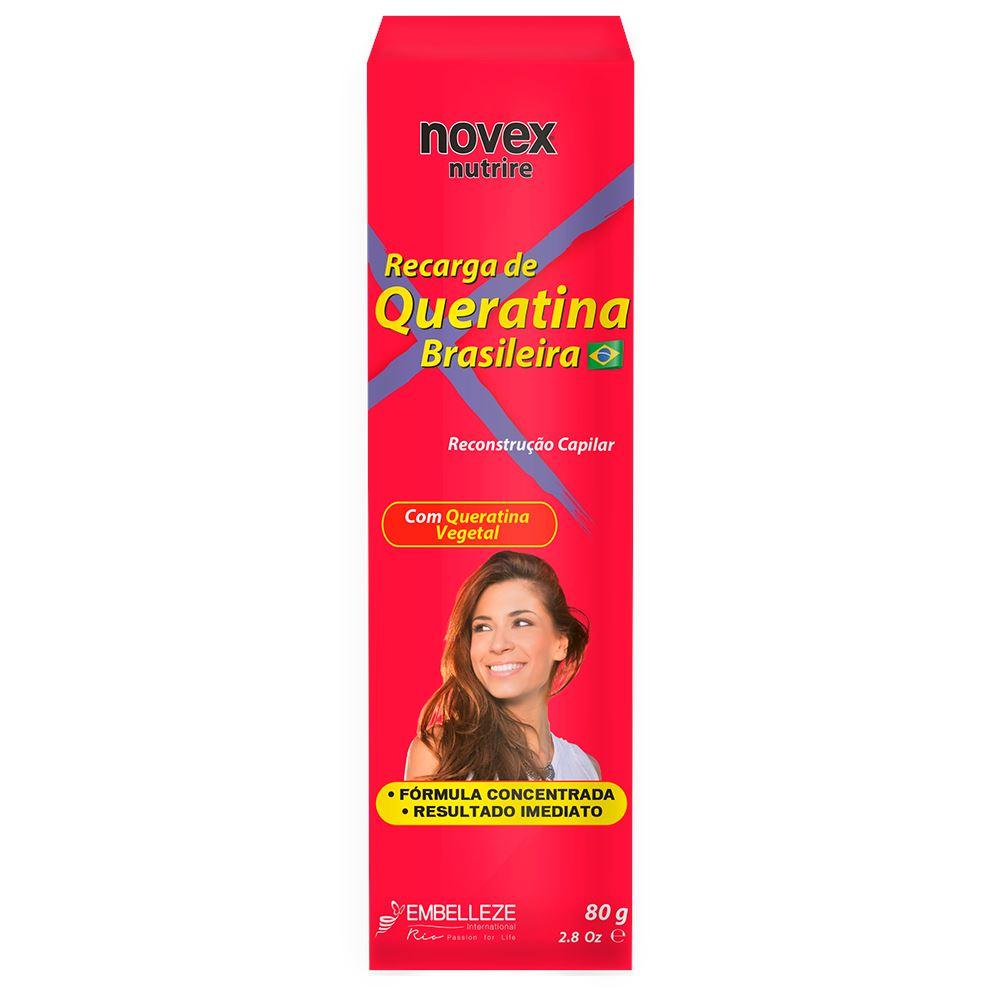Novex - Recarga de Queratina Brasileira 80g