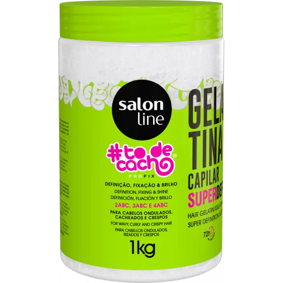 Salon Line - Gelatina Capilar Super Definição #Todecacho - 1Kg
