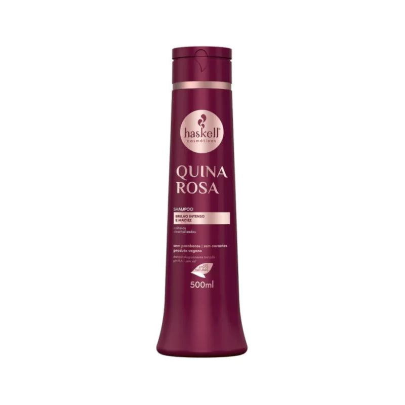 Shampoo Haskell Quina Rosa 500ml