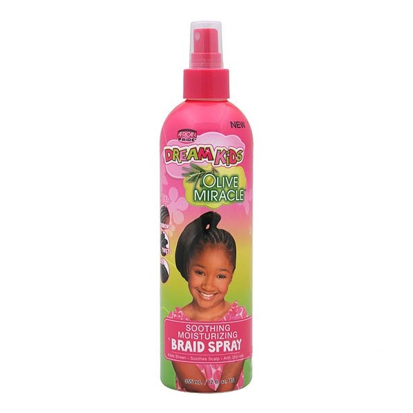 African Pride Dreams Kids Olive Miracle Braid Spray 355ml
