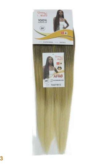 Postiço Donna Mônica - Kanecalon Super Braid 26´´ - T4/27/613