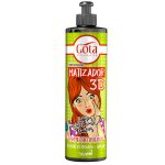 Gota Dourada - Matizador 3D Vermelho Intenso 300ml