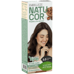Tinta de Cabelo Natucor - Naturalmente Afetuosa Castanha - Castanho Claro 5.0