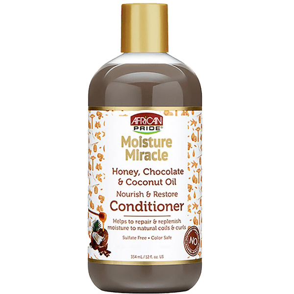 African Pride Moisture Miracle Honey Chocolate Coconut Oil Conditioner