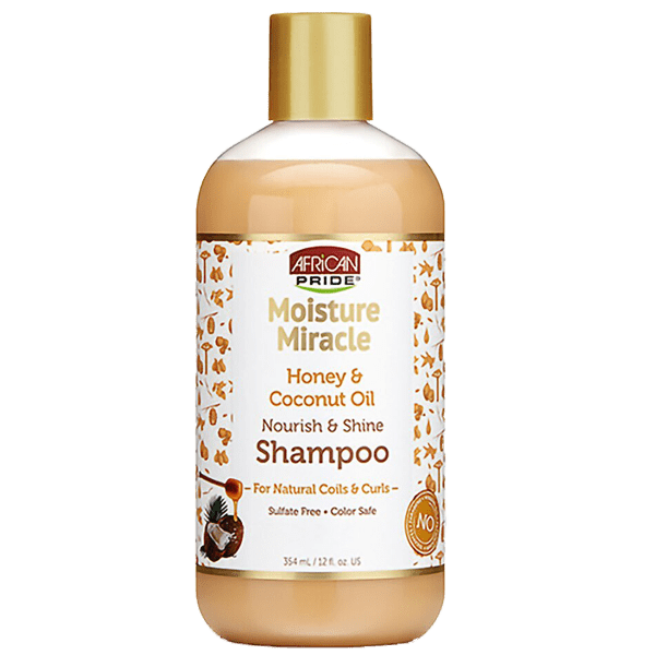 African Pride Moisture Miracle Honey Coconut Oil Shampoo